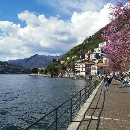Altido Superb And Chic Flat In Viale Geno, Como Lake * Lake Como